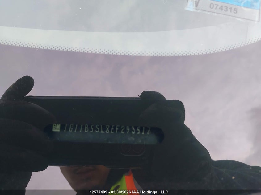 2014 Chevrolet Malibu Ls VIN: 1G11B5SL8EF293517 Lot: 12577489