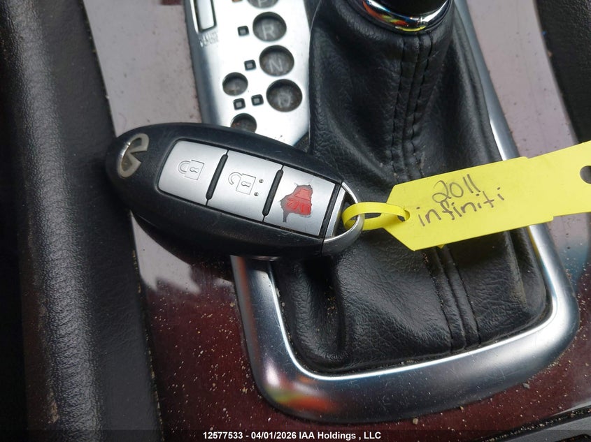 2011 Infiniti Ex35 Journey VIN: JN1AJ0HR0BM850360 Lot: 12577533