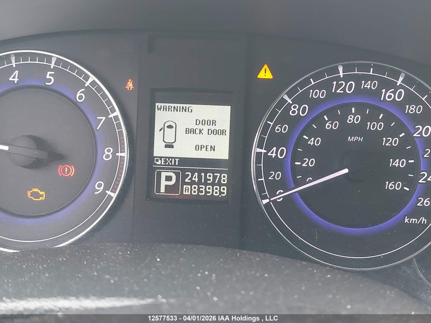 2011 Infiniti Ex35 Journey VIN: JN1AJ0HR0BM850360 Lot: 12577533