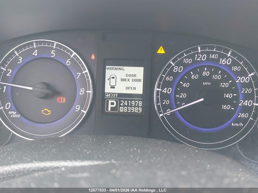 2011 Infiniti Ex35 Journey VIN: JN1AJ0HR0BM850360 Lot: 12577533