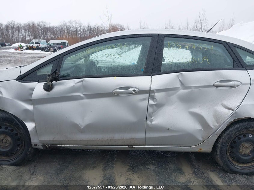 2015 Ford Fiesta VIN: 3FADP4BJ8FM100109 Lot: 12577557