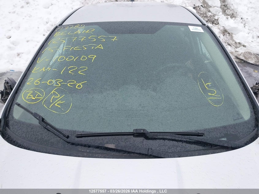 2015 Ford Fiesta VIN: 3FADP4BJ8FM100109 Lot: 12577557