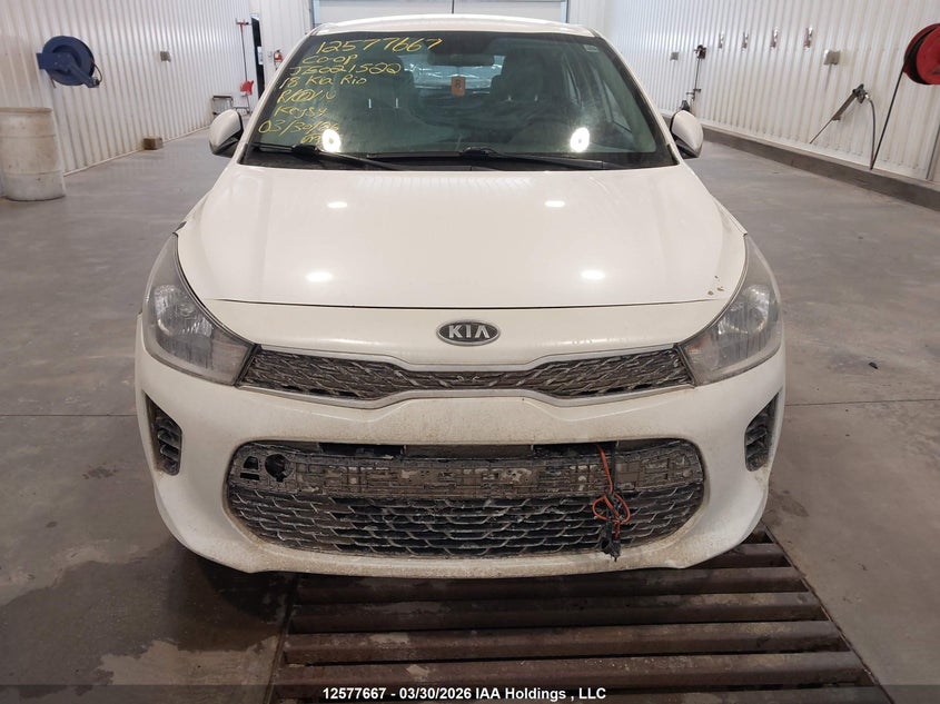 2018 Kia Rio Lx/Lx+ VIN: 3KPA25AB6JE021522 Lot: 12577667