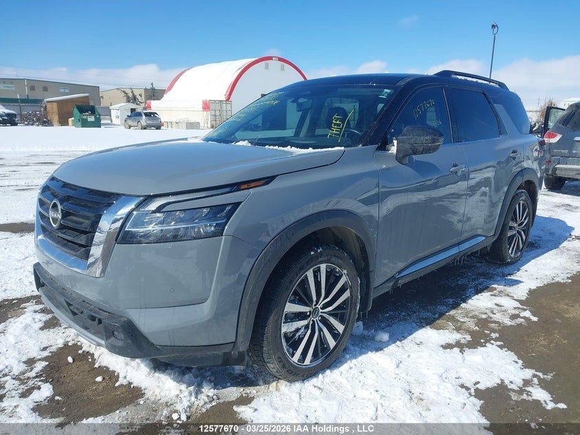 Vin: 5n1dr3df6pc234851, lot: 2972593, nissan pathfinder platinum 20232