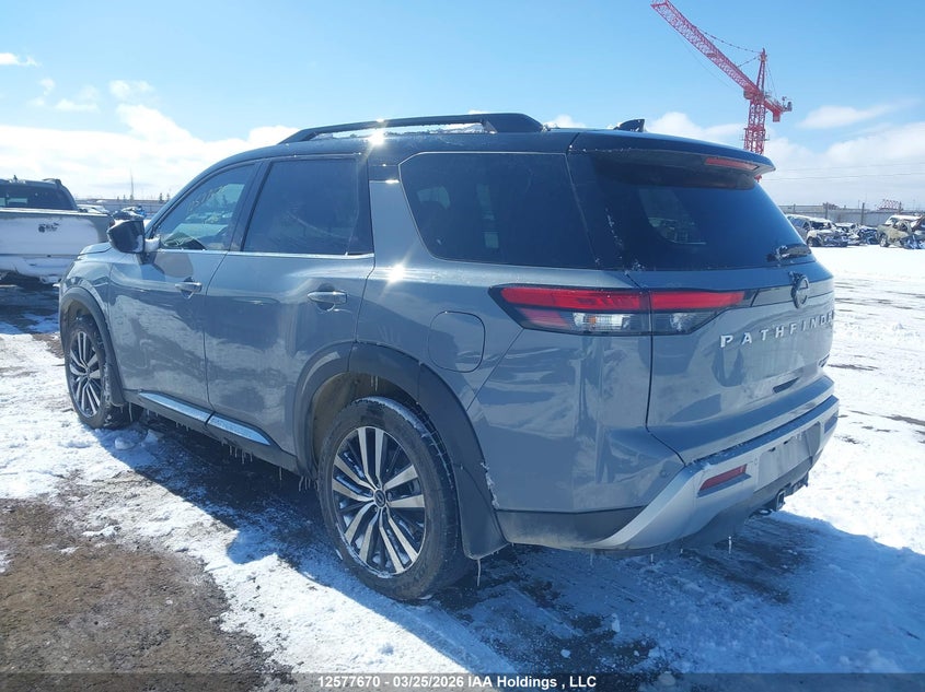 Vin: 5n1dr3df6pc234851, lot: 2972593, nissan pathfinder platinum 20233