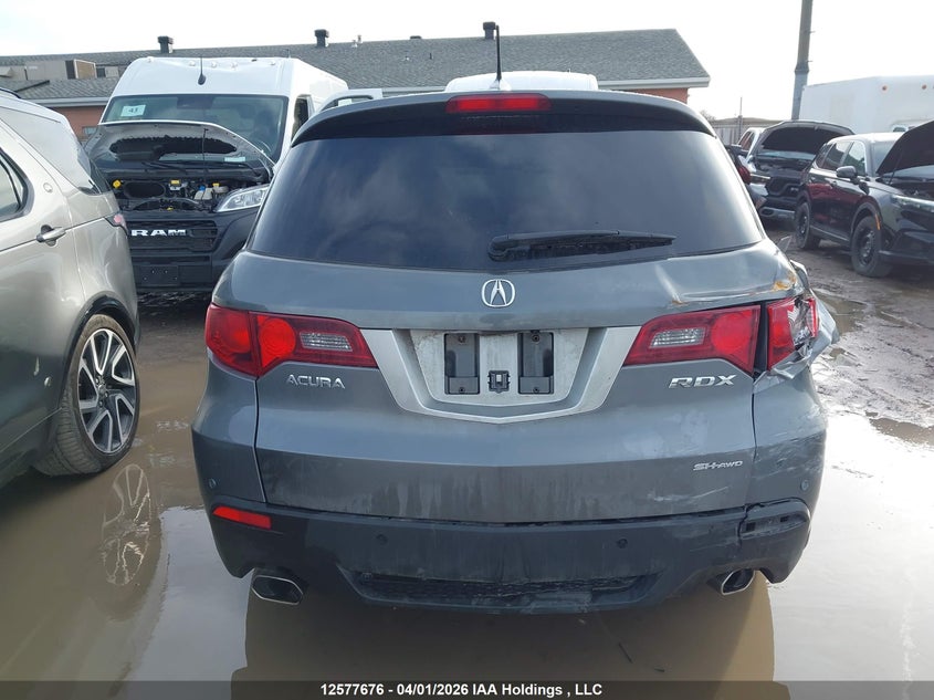 2011 Acura Rdx VIN: 5J8TB1H58BA801156 Lot: 12577676