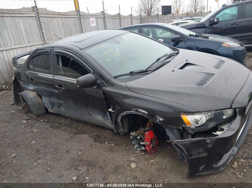 2014 Mitsubishi Lancer Evolution Mr VIN: JA32W5FV4EU604446 Lot: 12577726