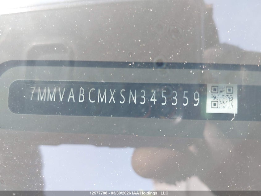 2025 Mazda Cx-50 VIN: 7MMVABCMXSN345359 Lot: 12577788