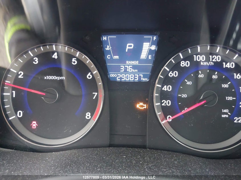 2013 Hyundai Accent VIN: KMHCU5AE1DU101762 Lot: 12577805