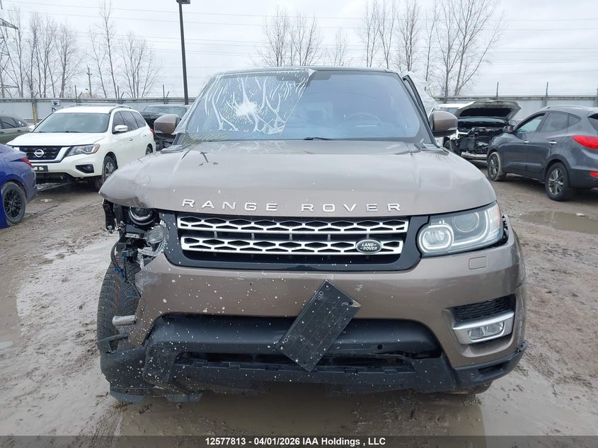 2016 Land Rover Range Rover Sport Diesel Td6 Hse VIN: SALWR2KF4GA119387 Lot: 12577813
