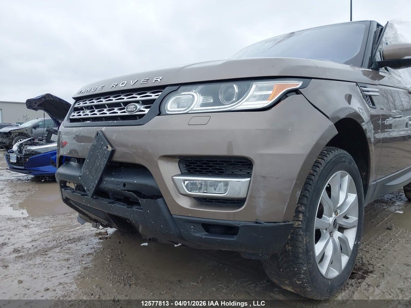2016 Land Rover Range Rover Sport Diesel Td6 Hse VIN: SALWR2KF4GA119387 Lot: 12577813