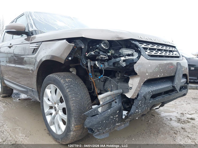 2016 Land Rover Range Rover Sport Diesel Td6 Hse VIN: SALWR2KF4GA119387 Lot: 12577813