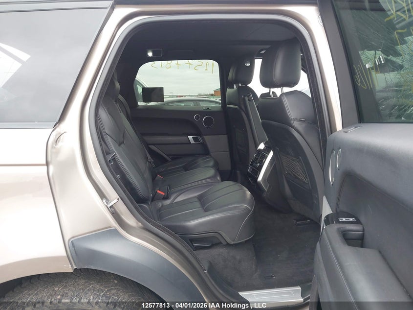 2016 Land Rover Range Rover Sport Diesel Td6 Hse VIN: SALWR2KF4GA119387 Lot: 12577813