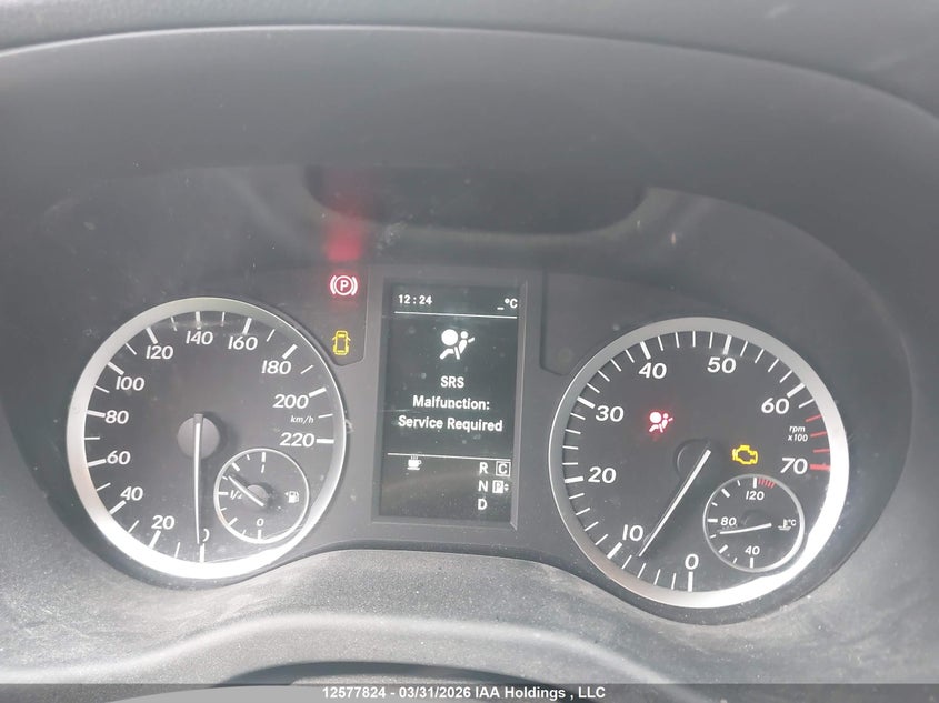 2019 Mercedes-Benz Metris VIN: WD3BG2EA7K3575421 Lot: 12577824