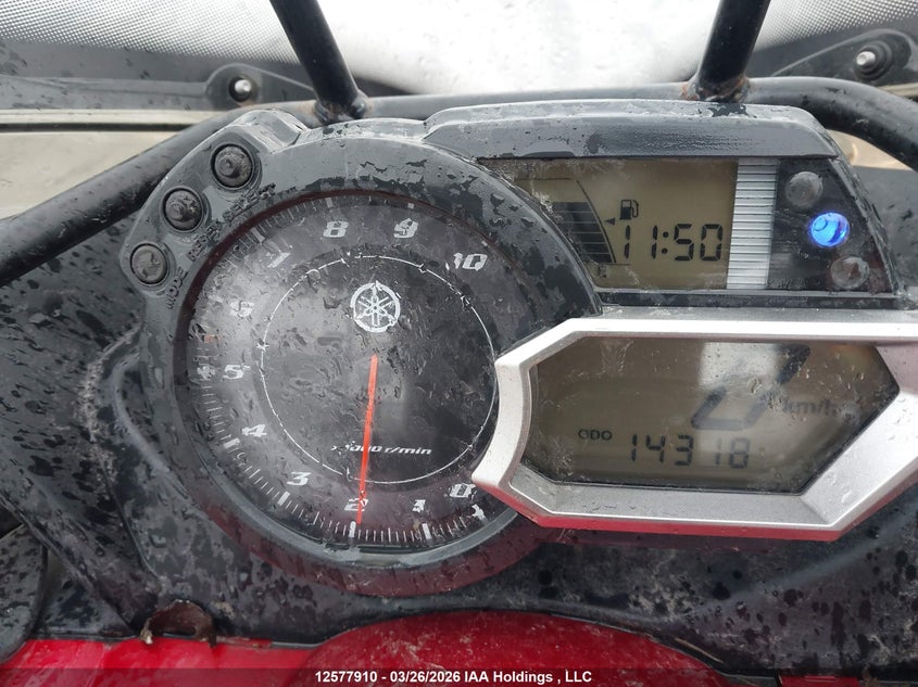 2010 Yamaha VIN: JYE8HP008AA002749 Lot: 12577910