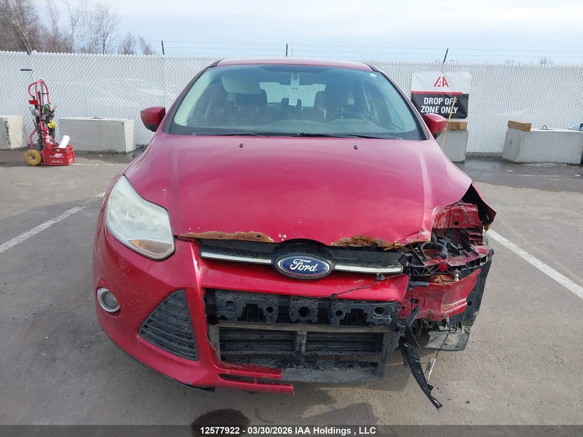 2012 Ford Focus Se VIN: 1FAHP3K29CL121567 Lot: 12577922