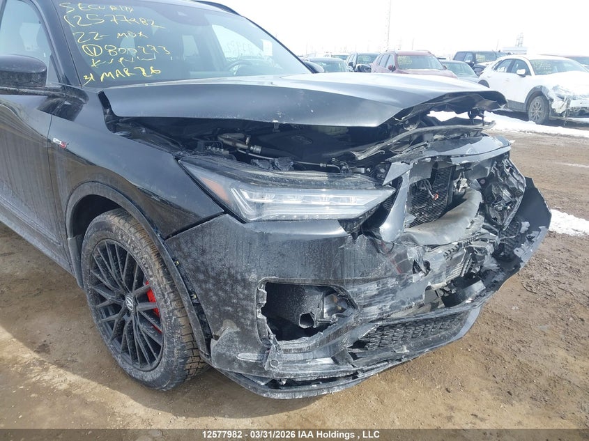 2022 Acura Mdx Type S Ultra VIN: 5J8YD8H82NL800273 Lot: 12577982