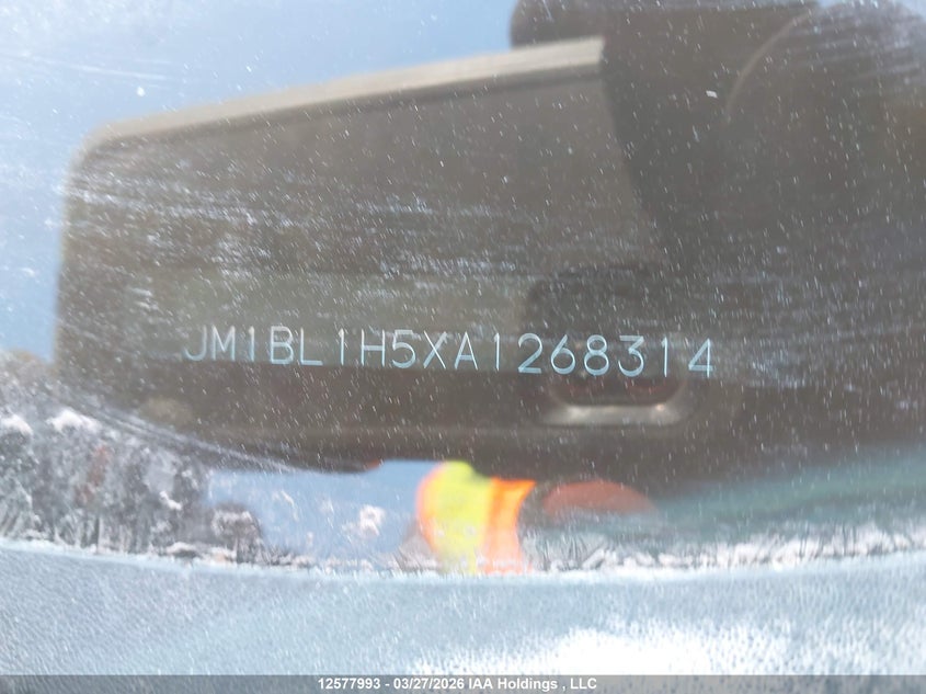 2010 Mazda 3 S VIN: JM1BL1H5XA1268314 Lot: 12577993