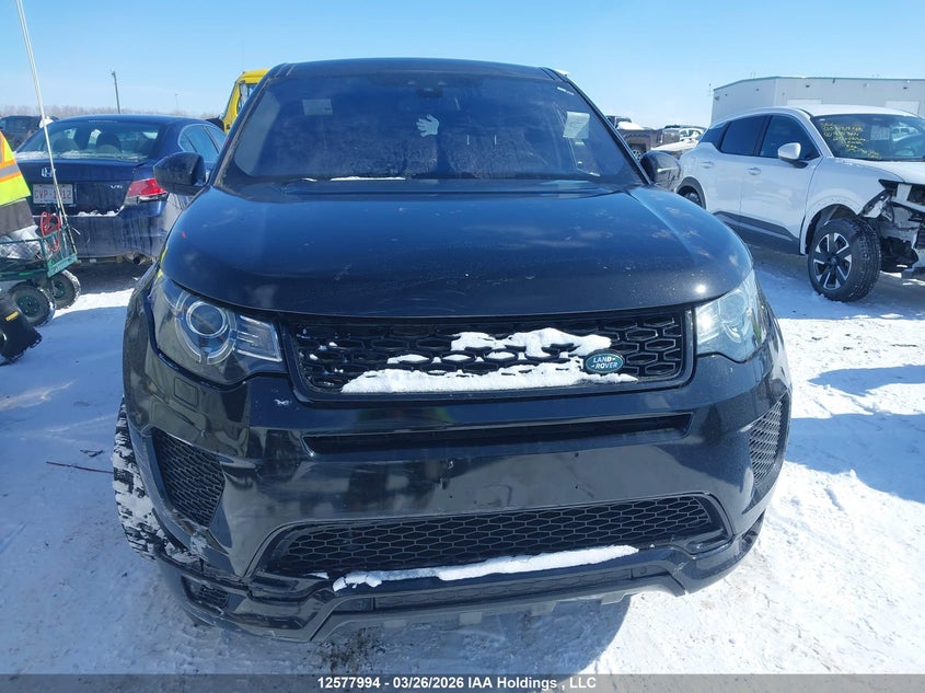 2018 Land Rover Discovery Sport Hse VIN: SALCR2SX1JH739060 Lot: 12577994