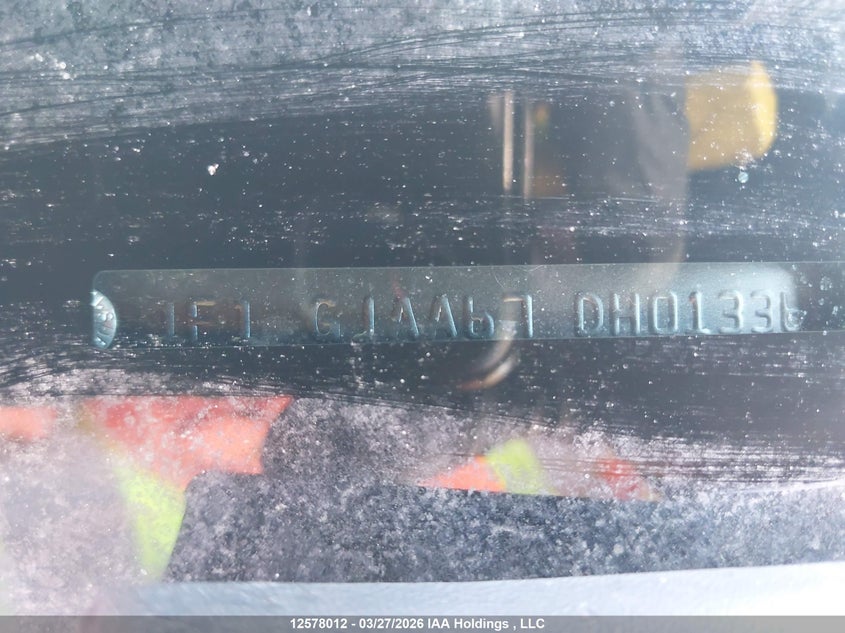 2013 Subaru Impreza VIN: JF1GJAA67DH013362 Lot: 12578012