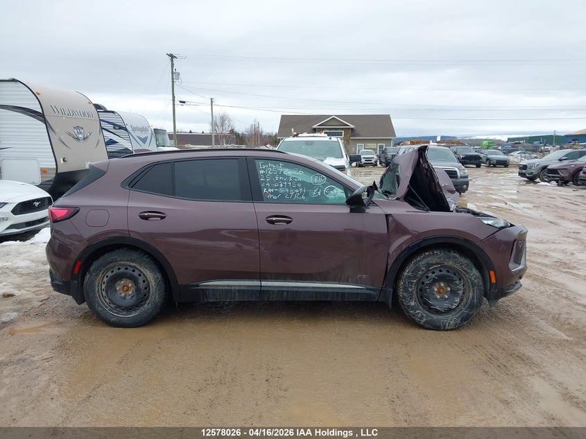 2025 Buick Envision 2.0 Sport Touring Awd purple Lot 111012578026 Vin LRBFZLE43SD039950