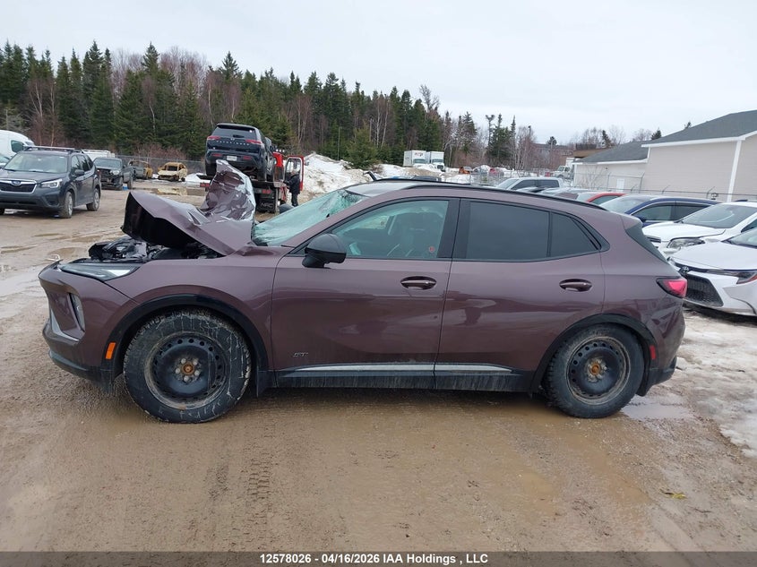 2025 Buick Envision 2.0 Sport Touring Awd purple Lot 111012578026 Vin LRBFZLE43SD039950