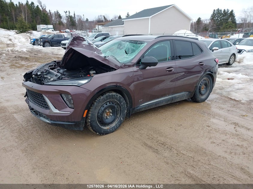 2025 Buick Envision 2.0 Sport Touring Awd purple Lot 111012578026 Vin LRBFZLE43SD039950