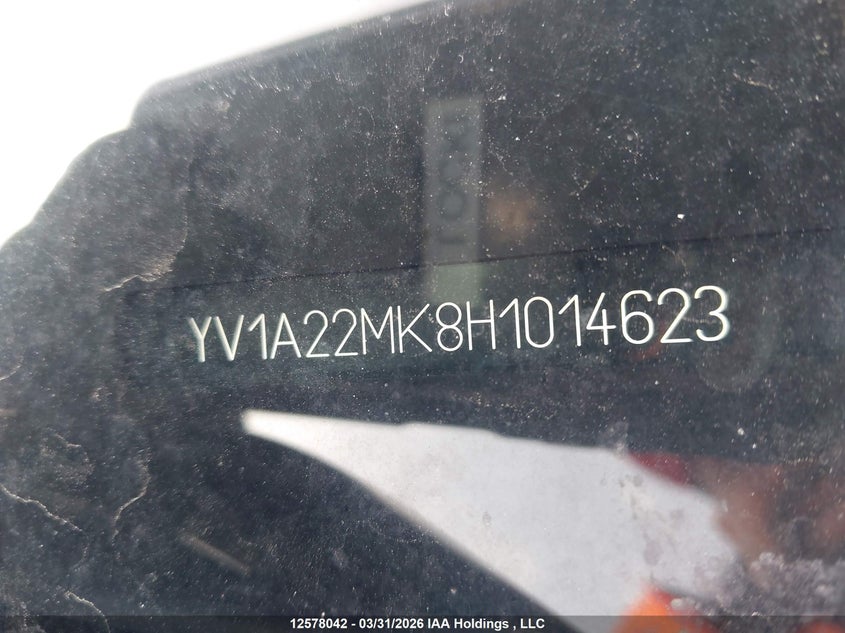 2017 Volvo S90 T6 Momentum VIN: YV1A22MK8H1014623 Lot: 12578042