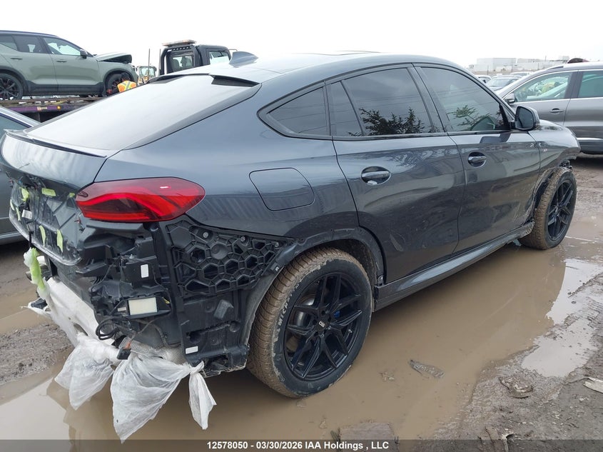 Vin: 5uxcy8c03m9f25394, lot: 2972990, bmw x6 m50i 20214