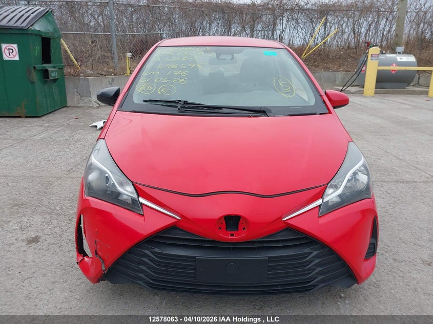 2018 Toyota Yaris L/Le/Se VIN: VNKKTUD39JA096595 Lot: 12578063