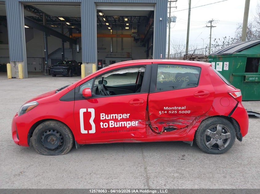 2018 Toyota Yaris L/Le/Se VIN: VNKKTUD39JA096595 Lot: 12578063