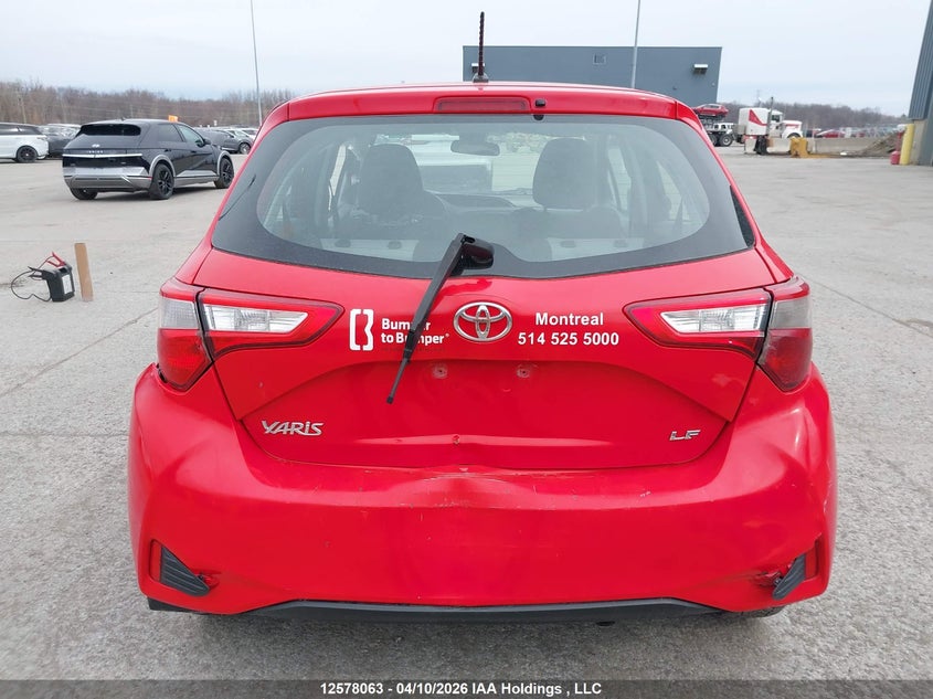 2018 Toyota Yaris L/Le/Se VIN: VNKKTUD39JA096595 Lot: 12578063