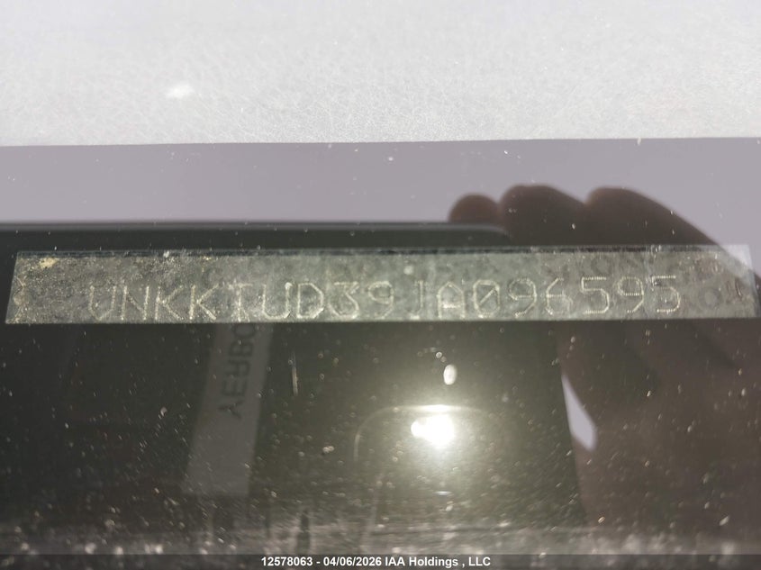 2018 Toyota Yaris L/Le/Se VIN: VNKKTUD39JA096595 Lot: 12578063