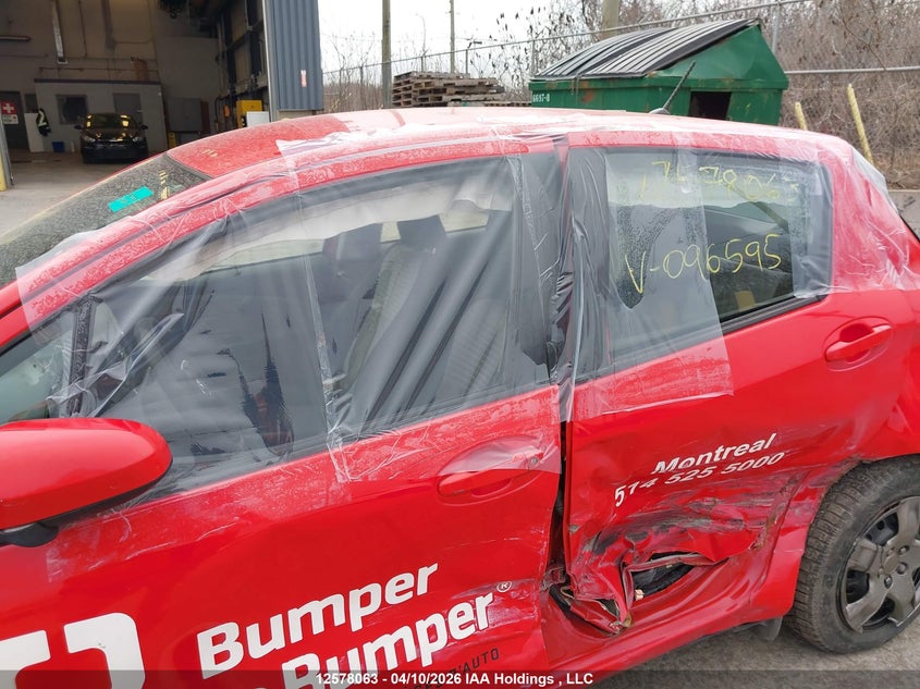 2018 Toyota Yaris L/Le/Se VIN: VNKKTUD39JA096595 Lot: 12578063