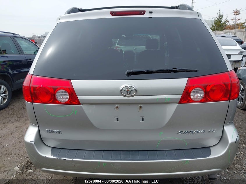2006 Toyota Sienna Ce/Le VIN: 5TDZA23C86S419211 Lot: 12578084