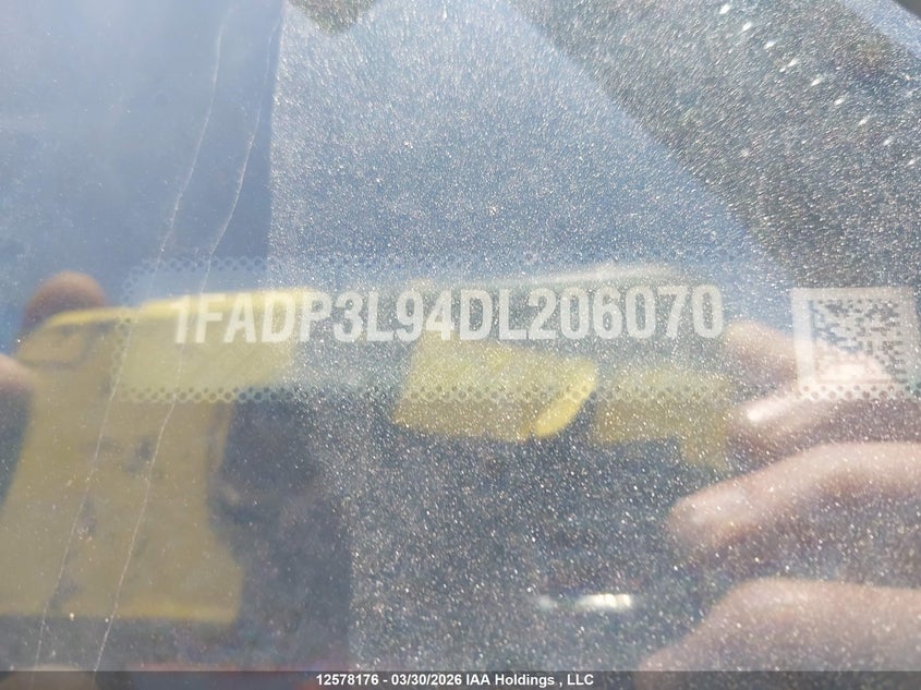 2013 Ford Focus St St VIN: 1FADP3L94DL206070 Lot: 12578176