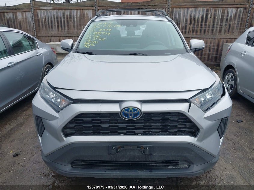 2020 Toyota Rav4 VIN: 2T3BWRFV0LW088739 Lot: 12578179
