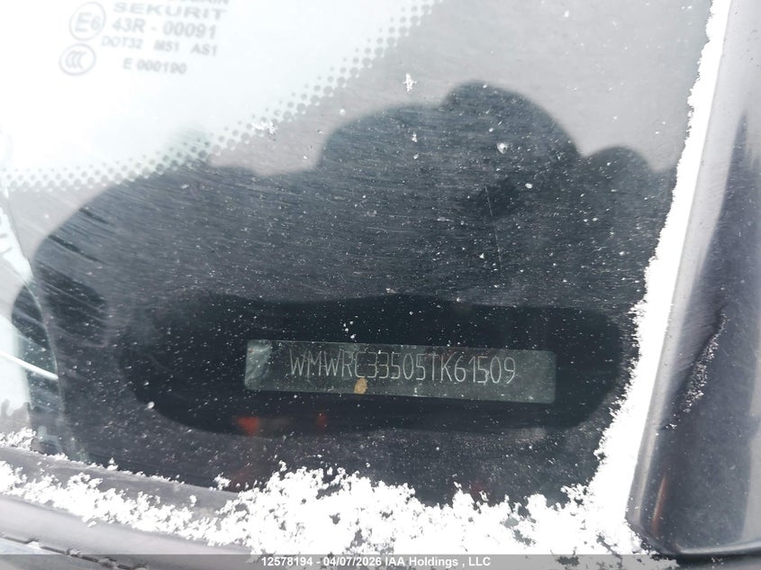 2005 Mini Cooper Classic VIN: WMWRC33505TK61509 Lot: 12578194