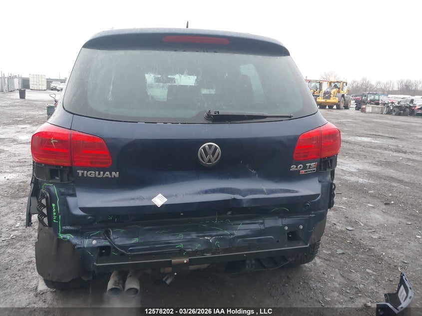 2016 Volkswagen Tiguan Comfort/High/R-Line/Sp Ed VIN: WVGJV7AX3GW010650 Lot: 12578202