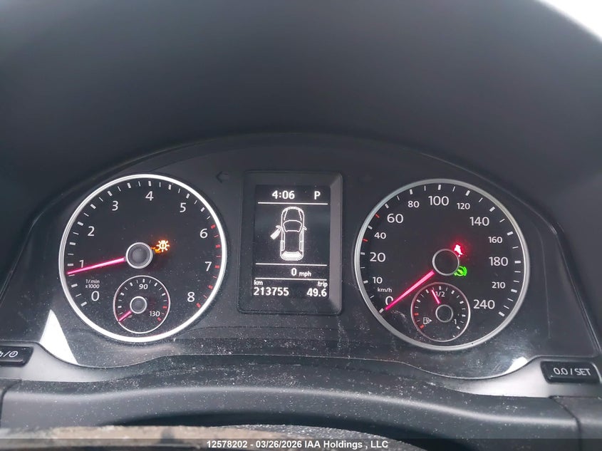 2016 Volkswagen Tiguan Comfort/High/R-Line/Sp Ed VIN: WVGJV7AX3GW010650 Lot: 12578202