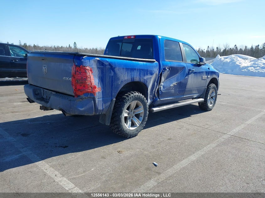 2017 Ram 1500 5.7 Sport Blue Lot 1110125561430 Vin 1C6RR7MT2HS672109