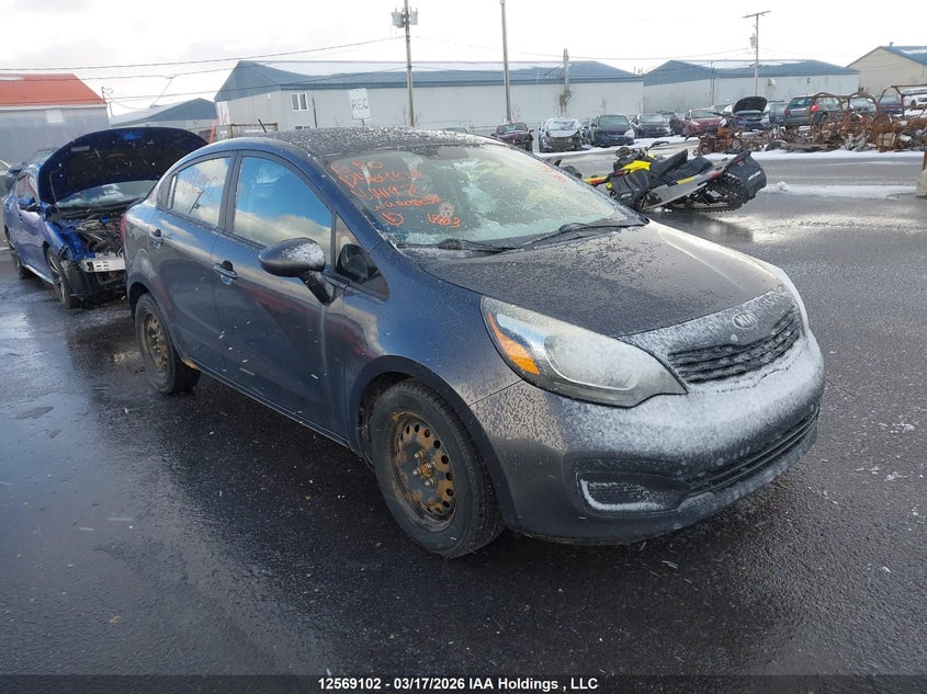 KNADM4A36D6141970 2013 Kia Rio Ex/Lx/Lx+/Sx auction photo 1