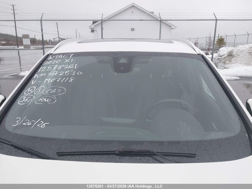 2020 BMW X1 xDrive28I VIN: WBXJG9C0XL3M07118 Lot: 12578261