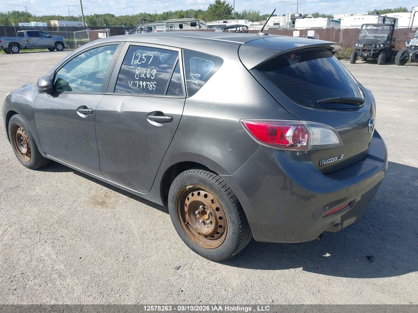Vin: jm1bl1kf0d1799785, lot: 2973246, mazda 3 i 20133