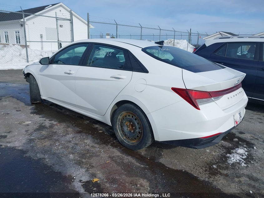 Vin: kmhlm4ag9mu145293, lot: 2973249, hyundai elantra preferred ivt with sun and tech package 20213