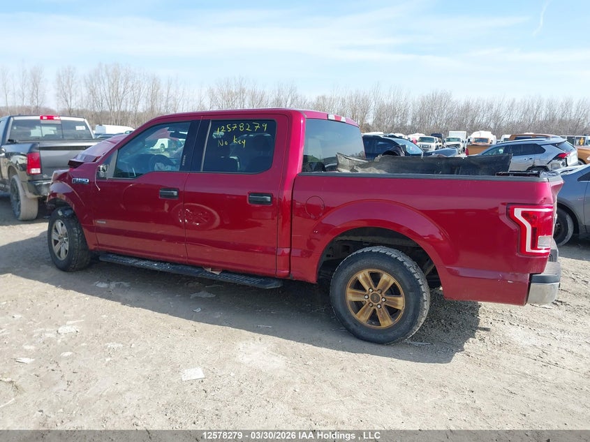 2016 Ford F-150 Xlt VIN: 1FTEW1CG5GFC09647 Lot: 12578279