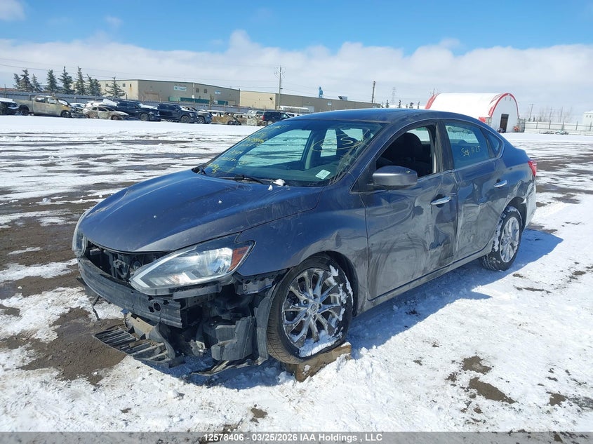 2017 Nissan Sentra, Front, IAAI, VIN 3N1AB7AP7HY335344 — photo 2