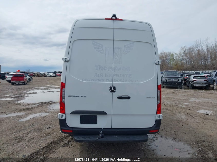 2023 Mercedes-Benz Sprinter 2500 High Roof 4-Cyl Diesel VIN: W1Y4KCHY9PP603713 Lot: 12578421