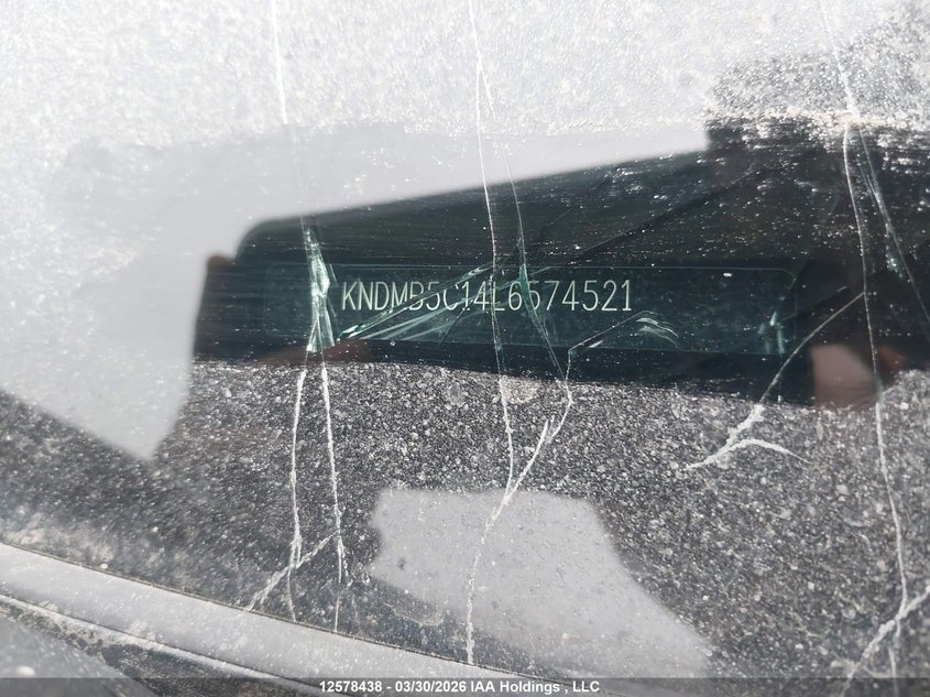 2020 Kia Sedona Lx/Lx+ VIN: KNDMB5C14L6574521 Lot: 12578438