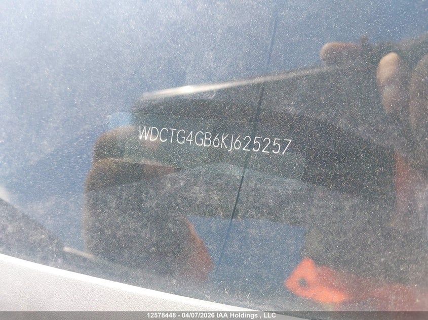 2019 Mercedes-Benz Gla 250 4Matic VIN: WDCTG4GB6KJ625257 Lot: 12578448